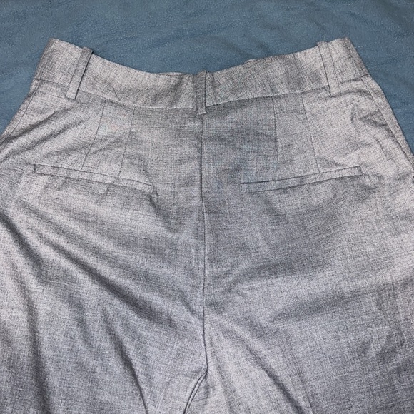 Zara Structured Heather Gray Suit Pant - Picture 6 of 7